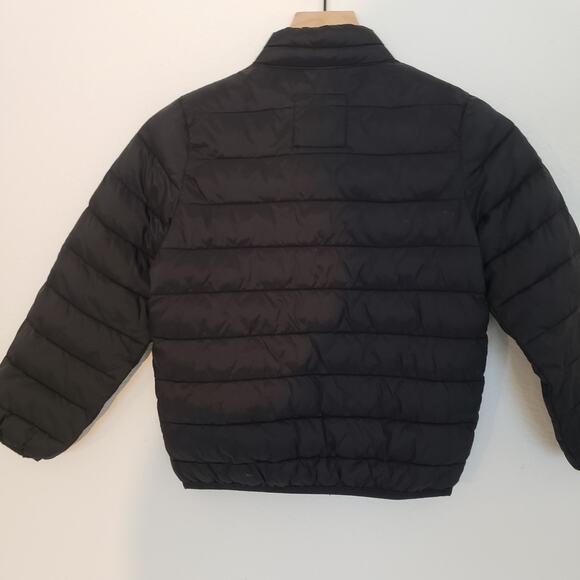 OLD NAVY Black SIZE 6-7 Lightweight Boys Packable Rain Jacket Unisex - Picture 5 of 12